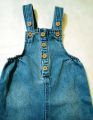 Blue Colour Of shoulder soft denim Overall for kids / Casual Rumper for kids and baby..