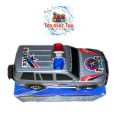 Police Car Jeep with High Speed Lights and Music Battery Operated Automatic Toy. 