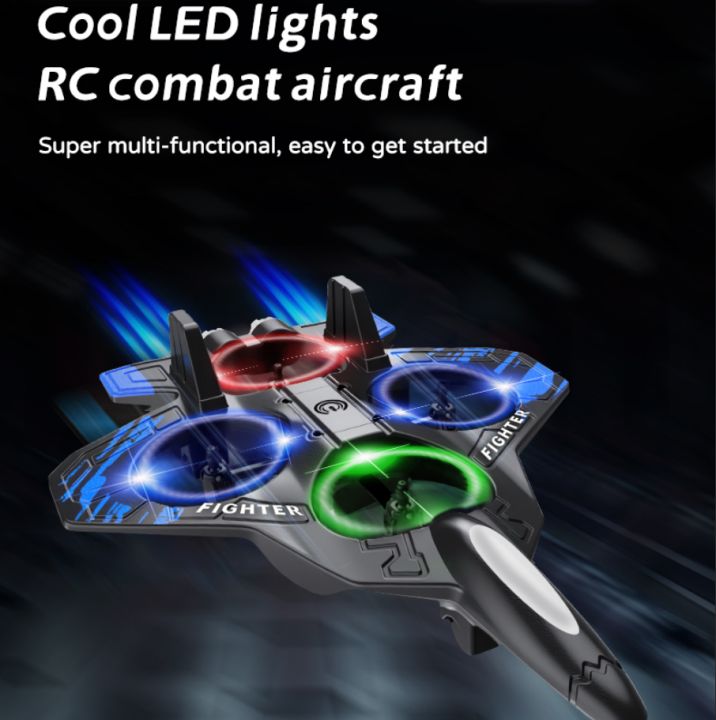 Foam%20RC%20Plane%20Fighter%202.4G%20Remote%20Control%20Stunt%20Glider%20360%20%C2%B0%20Rolling%20Flight%20Flying%20EPP%20Foam%20Aircraft%20with%20LED%20Toys%20for%20Kids%20-%20Image%202