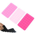 (Ce14)1PC Silicone Mobile Phone Fixing Anti Slip Suction Cup Double Sided Fixed Pad Car Mounted Bracket Case Universal. 