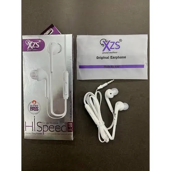 XZS X68 HI SPEED STEREO EARPHONES HANDSFREE SUPER BEST QUALITY