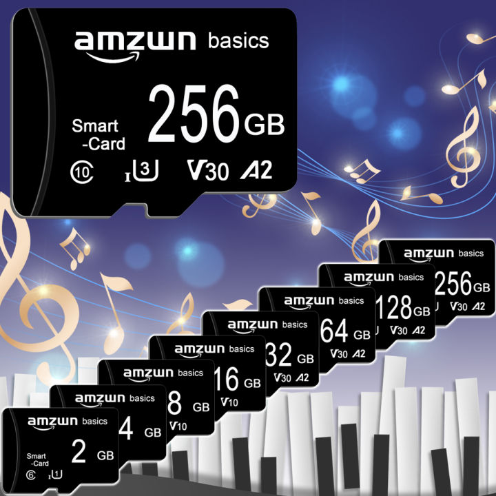 Micro Memory Card U3 128GB 64GB 32GB 256GB V30 C10 16GB 8GB 4GB 2GB 1GB A2 Micro TF Card