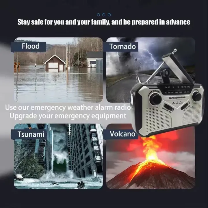 AM/FM%20Portable%20Solar%20Radio%20with%20Crank%20Dynamo%20Emergency%20Radio%204000%20mAh%20Rechargeable%20Battery%20LED%20%20SOS%20Alarm%20for%20Camping%20-%20Image%207