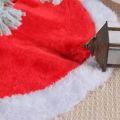 High-Quality Creative Christmas Tree Skirt 38/40cm Christmas Trees Foot Carpet Skirts Mat New Year Home Party Supplies.