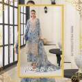 Mariiaa.B. 3Pcs Lawn Embroidered Suit with Chiffon Dupatta & Cambric Trouser. 