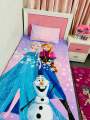 Kids Printed Bedsheets(stitched) | Cartoon Printed Bedsheets/ Cute Cartoon Printed Bedsheets For Boys and Girls/ Frozen Elsa And Anna Bedsheet for kids room/ Frozen bed sheet/ Frozen Elsa Bedsheet/ Elsa and Anna bedsheets/ kids bedsheets/cartoon bedsheets. 