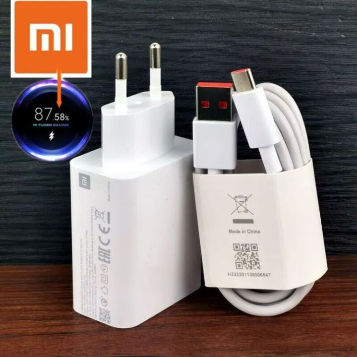 Xiaomi%2033W%20Fast%20Charger%20Turbo%20Charge%20EU%20QC%204.0%20Adapter%20with%20Type%20C%20Cable%20for%20MI%2010,%20Redmi%20Note%208,%209,%209s%20Pro%20-%20Image%202