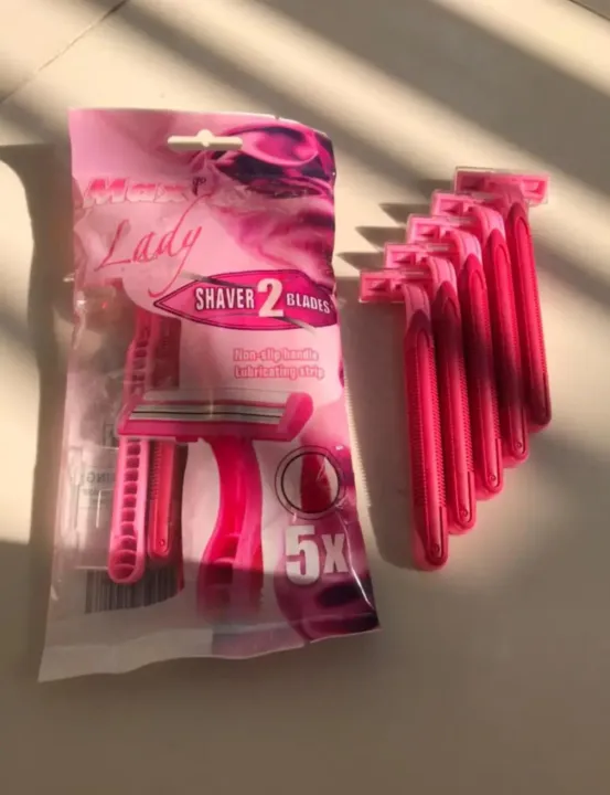 Original Max Lady Razor 5 piece Bikini Razor Woman Razor Female Hair ...
