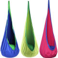 New Children's Hanging Chair Portable Parachute Cloth Swing Bed Indoor Courtyard Model with Inflatable Cushion Hanging Chair. 