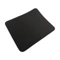 Black Square Shaped Plain Mouse Pad. 