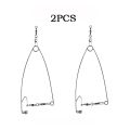 2PCS God Hook Automatic Fishing Device - Trigger Spring Hook Setter for Freshwater and Saltwater Fishing - Effortlessly Set Hook. 