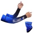 2023 new ice silk sleeve sunscreen cuff uv sun protection arm sleeve anti slip men women. 