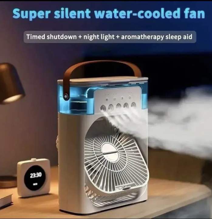 Super silent water cooled fan