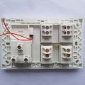 Premier 4 Gang Switch Board With Socket , Indicator And Fan Dimmer Provision  3×5 Size Switch Board. 
