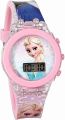 Frozen cartoon Gift Watch and Toy. Very Exciting and Useful Gift. Made from high quality material, Soft and comfortable. it will help kids describe time from a variety of angles and learn how to read time, develop good habits for kids. Led Light makes tim. 