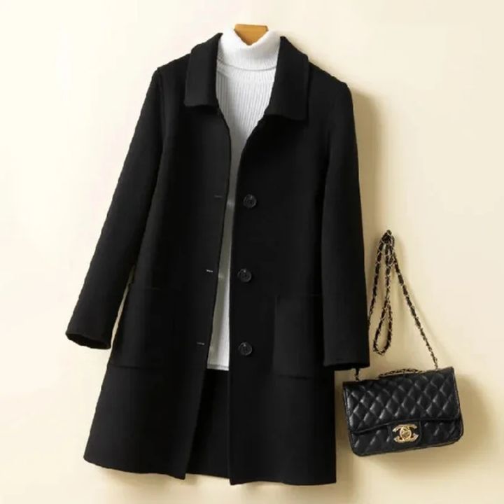 2024%20New%20Winter%20Women%20Fashion%20Comfortable%20Woolen%20Coat%20Lady%20Chic%20Versatile%20Solid%20Color%20Outside%20Daily%20Thermal%20Fleece%20Coat%20Jackets%20-%20Image%204