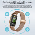 LIGE New Fashion Smart Watch Ladies Message Push Blood Pressure DIY Custom Dial Sports Bracelet Waterproof Men Smartwatch Women. 