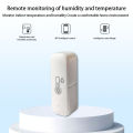 Zigbee Temperature Humidity Sensor Home Indoor Hygrometer Thermometer Ewelink App Remote Monitor Work With Alexa Zigbee2MQTT. 