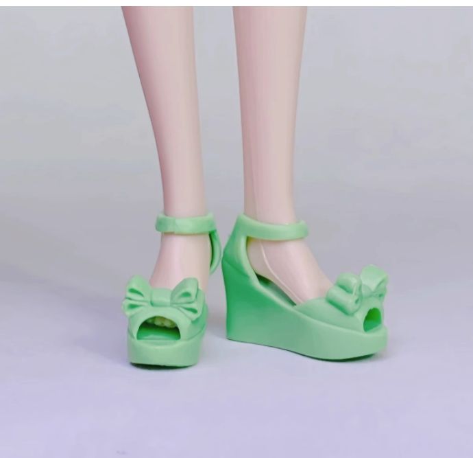 1/6%20Doll%20Shoes%20Flatform%20Bow%20Shoes%2030cm%20Doll%20Decors%20Girl%20Collection%20Toys%20DIY%20Playing%20Doll%20Accessories%20Shoes%20-%20Image%202