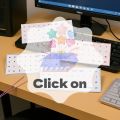 [Korean Language] Tear-Off Film Keyboard Sticker Desktop Laptop Key Sticker Single Film Universal Transparent Engraving Sticker. 