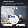 GIRIER Tuya Smart Switch Module 10A WiFi Breaker Relay 1/2/3/4CH Neutral Wire Required Supports 2-way Control Works with Alexa. 
