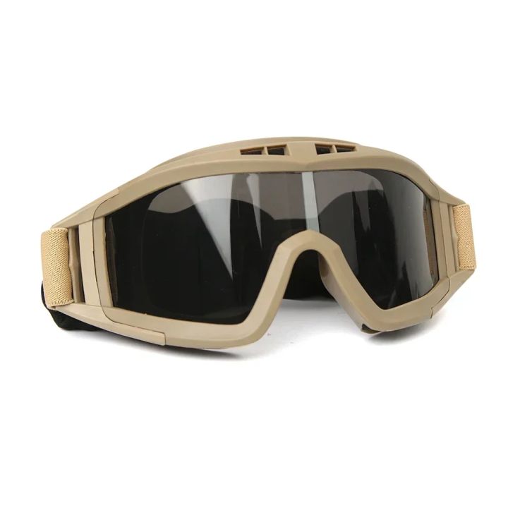 %20Goggles%20Mountaineering%20Shooting%20Sunglasses%20Windproof%20Sand%20Control%20Motocross%20CS%20Glasses%203%20Lenses%20Replaceable%20Motorcycle%20-%20Image%207