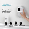 Wall mounted Automatic Soap Dispenser 300ML USB Chargeable Smart gel Machine Touchless LED Display Sensor Foam Soap Dispenser. 