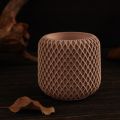Concrete Mesh Irregular Candle Cup Silicone Mold DIY Mesh Gypsum Cement Tank Silicone Mold. 