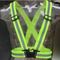Universal Highlight Adjustable Reflective Vest with Reflector Band Reflective Running Gear for Night Walking Biking Safety Strap. 