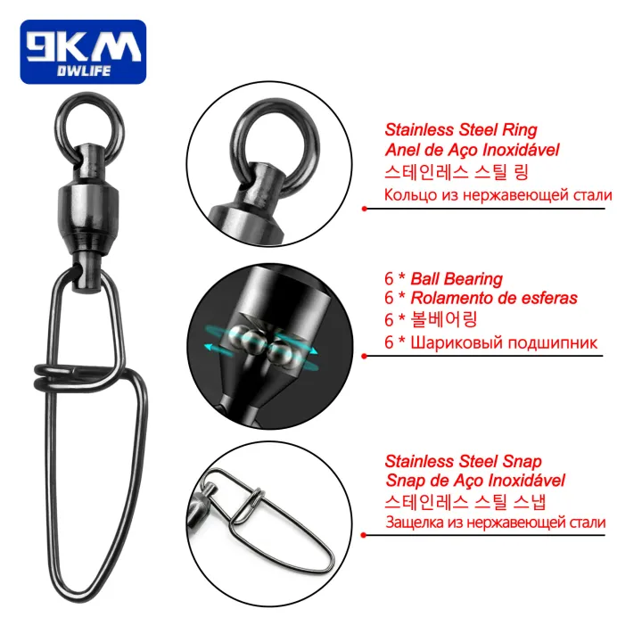 Fishing%20Snap%20Swivels%2020~100Pcs%20Ball%20Bearing%20Swivels%20Fishing%20Connector%20Stainless%20Steel%20Lure%20Clip%20Cross%20Lock%20Snap%20Accessories%20#0-8%20-%20Image%204