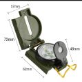 Military Lensatic Sighting Compass Military Compass for Hiking Camping Waterproof Boy Scout Compass. 