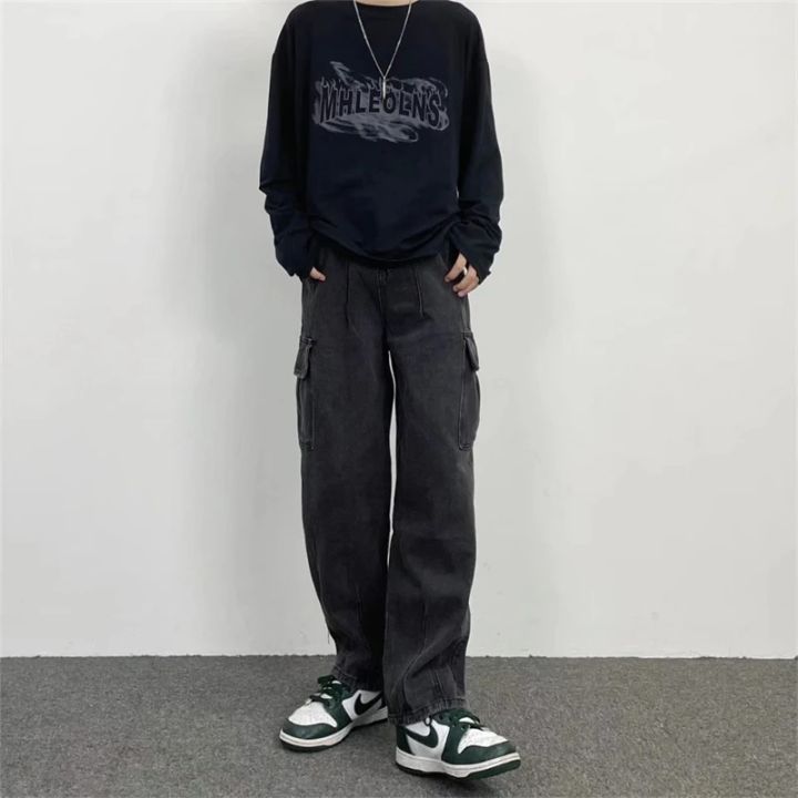 Baggy%20Straight%20Men's%20Cargo%20Jeans%20Fashion%20Streetwear%20Hip%20Hop%20Wide%20Pants%20Harajuku%20Y2K%20High%20Street%20Korean%20Male%20Denim%20Trousers%20-%20Image%202