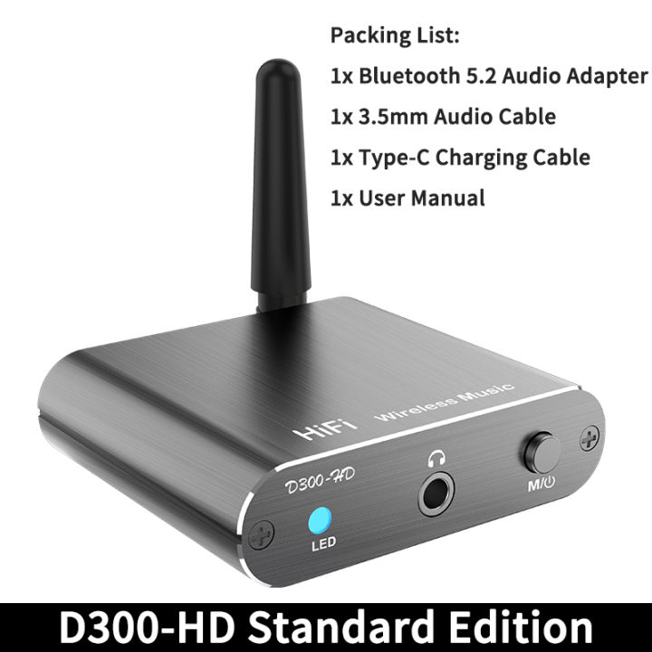 Qualcomm%20APTX-HD%20Bluetooth%205.2%20Audio%20Receiver%20Hifi%20Stereo%20Music%20CD-Quality%20Sound%203.5mm%20AUX%20Coaxial%20Optical%20Fiber%20Wirelss%20Adapter%20-%20Image%207