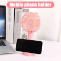 Desk Fan High Velocity Electric Fan USB Rechargeable Student Fan Cat Ear Design Mini Fan Portable Hand Held Fan For Office 1Pcs. 