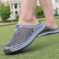 Summer Men Sandals Light EVA Men's Casual Shoes Hole Shoes Clogs Lovers Home Garden Outdoor Male Beach Flat Slippers. 