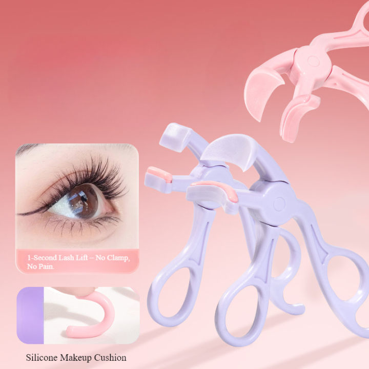 1PCS Eyelash Curlers, Quick Natural Curling for Long Lasting, Without Pinching Or Pulling Lash Curler Makeup Tool for Women