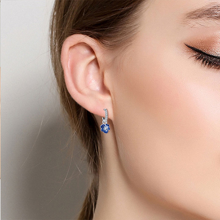 925%20Sterling%20Silver%20Sunflower%20Flower%20Plant%20Series%20Drop%20Earrings%20For%20Woman%20Fashion%20Party%20Gifts%20Elegant%20S925%20Jewelry%20Accessories%20-%20Image%203