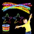 Glow Sticks Party Favors for Kids LED Light up Pop Tubes Neon Necklaces Bracelets Glow Birthday Wedding Dance Party Decor. 