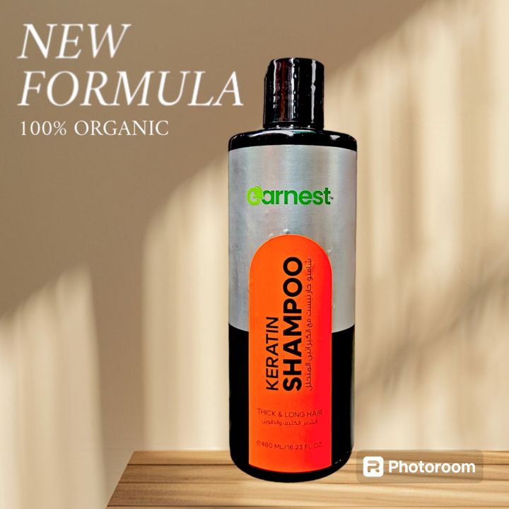 Garnest Keratin Shampoo Professional Hair Care Solution 480ml