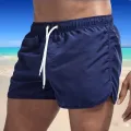 New Hot Summer Swim Trunks Sport Gym Running Shorts Male Beachwear Luxury Beach Shorts Quick Dry Mens Siwmwear Board Briefs. 