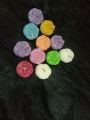 5 piece flower candles with marvelous fragrance. 