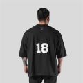 LYFT Loose Men Gym Running T-Shirts Breathable Short Sleeve Summer Cotton Fitness T Shirt  Sports Bodybuilding Training TEE Tops. 