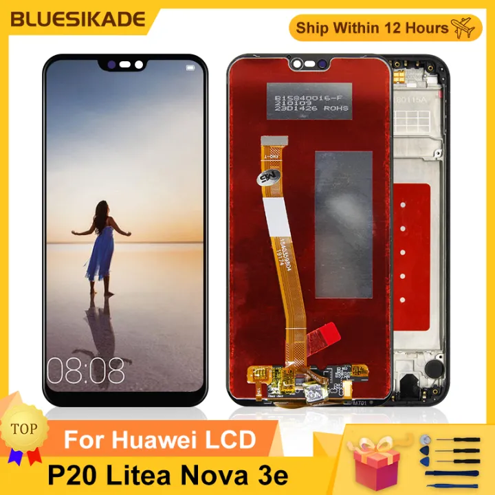 For Huawei P20 Lite LCD Display Touch Screen Digitizer Assembly For Huawei Nova 3e Display EML-L09C EML-L29C Replacement Parts