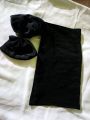 Niqab double bow design for women hijab. 