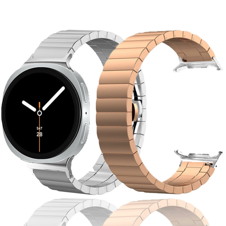 Luxury%20Metal%20Strap%20For%20Samsung%20Galaxy%20Watch%208%2040%2044mm%20Stainless%20Steel%20Band%20Bracelet%20Replacement%20Correa%20For%20Galaxy%208%20Classic%2046mm%20-%20Image%205