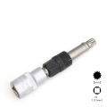T50/M10 Alternator Pulley Socket Drill Bit With 33 Teeth Tool Alternator Pulley Center Bolt Remover Socket Wrench Tool.