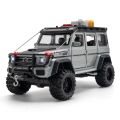 1:24 Mercedes-Benz BRABOS G550 4X4 modified alloy off-road vehicle Diecast model. 