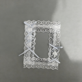 1Pc Lace Photo Card Holder, 3inch Small Cards Simple Anime Cartoon Game Card Holder, Fan Club Idol Support Collection B8 Small Card Polaroid 3inch Photo Display Storage Card Holder, Transparent Ita Bag Decoration Lolita Card Holder. 