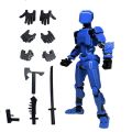 Titan 13 Action Figures T13 Figure 3D Printed Multi-Jointed Movable Lucky 13 Action Figure Nova 13 Action Figure Dummy. 
