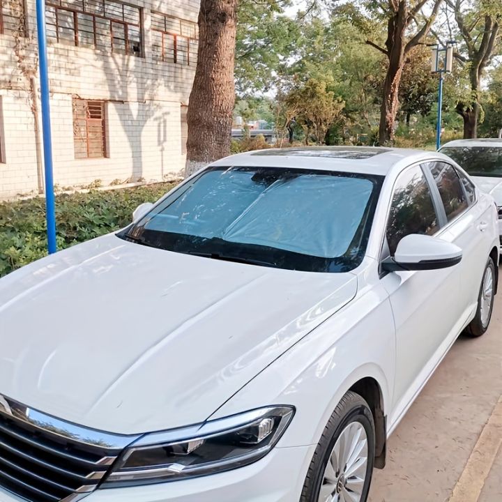 Foldable%20Car%20Sunshade%20With%20Hollow%20Design%20Upgraded%20Thick%20Titanium%20Silver%20For%20Front%20Windshield%20Reflective%20And%20Insulated%20Sunshade%20W%20-%20Image%205